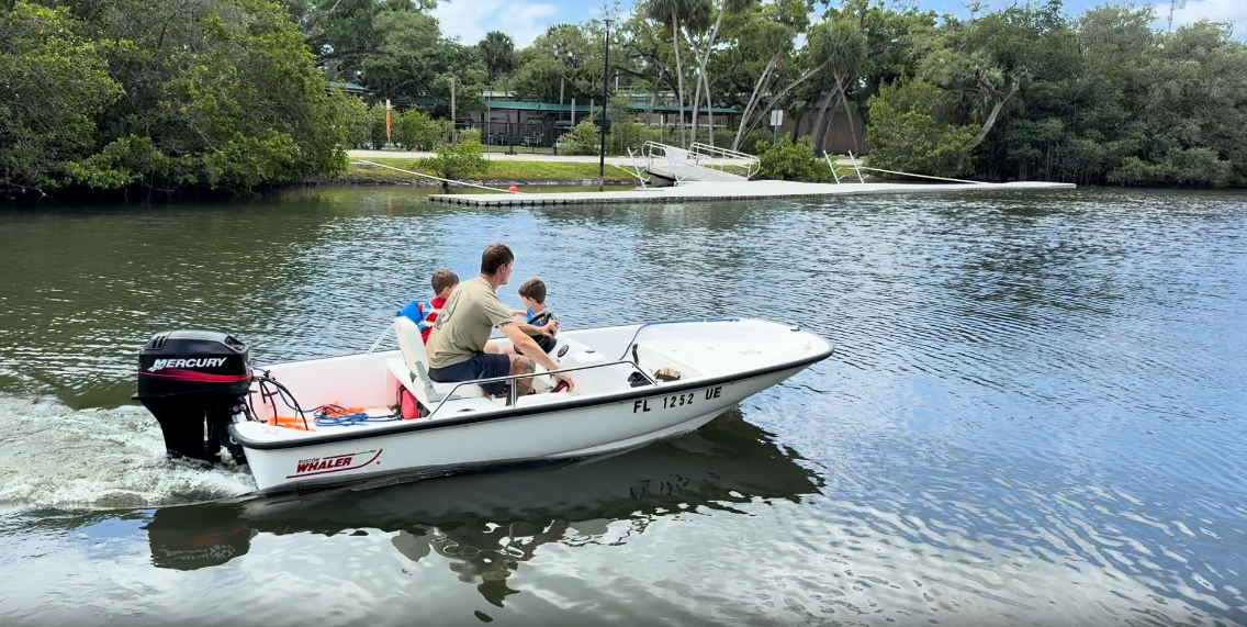 On a mooring ball? No problem! Our tender can come out to you!