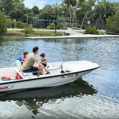 On a mooring ball? No problem! Our tender can come out to you!